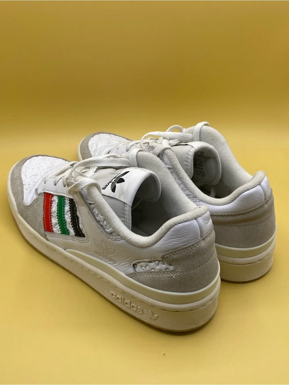 Adidas Forum Low CL 'Allover Debossed Trefoils'